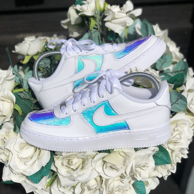 Custom Air Force 1 Iridescent