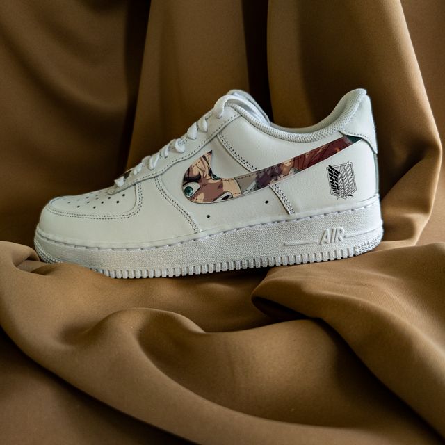 Attack on titans Custom Air Force 1s