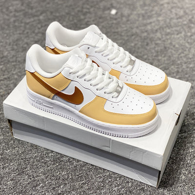 TAN COLORBLOCK AIR FORCE 1