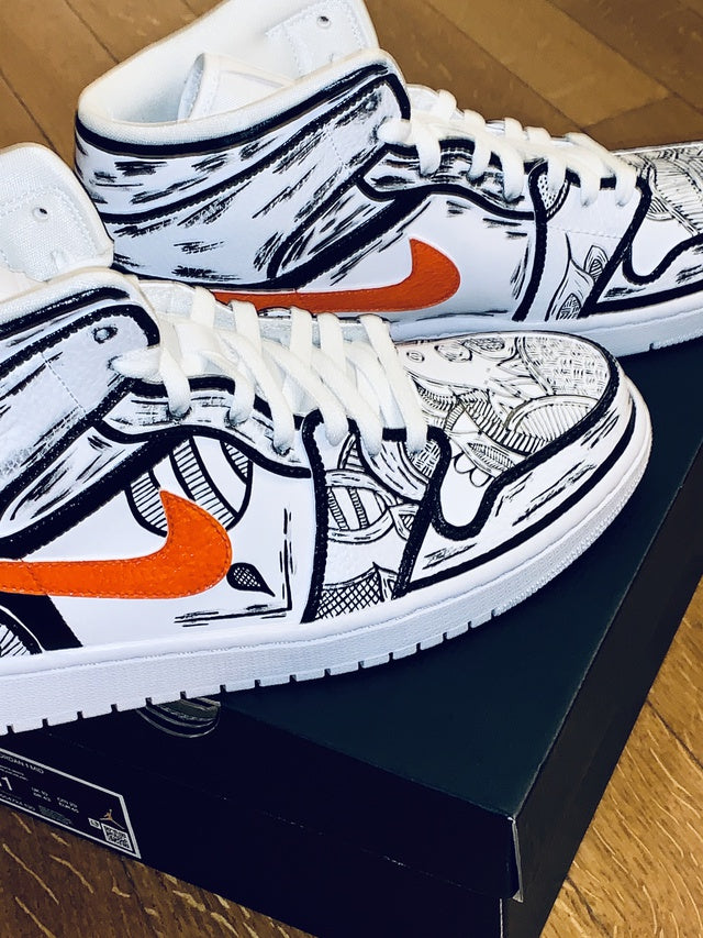 Custom Air Jordan 1 Insanity