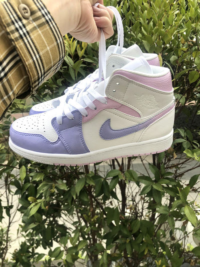 Custom Jordan 1 Pink Purple