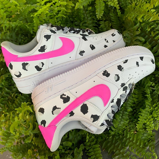 Air Force 1 Cow Pink