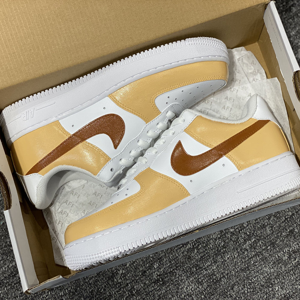 TAN COLORBLOCK AIR FORCE 1