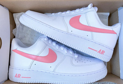 Pink Custom Nike Air Force 1 Pick Your Color