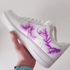 Custom Air Force 1 Neon Lighting