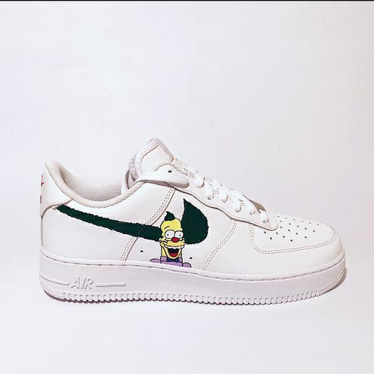 Custom Air Force 1 Krusty Clown