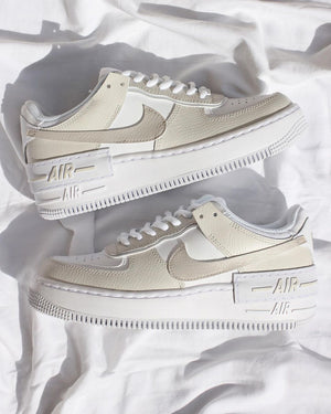 Beige Air Force 1 Custom