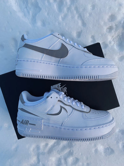 Grey Shadow Custom Nike Air Force 1's (AF1s)