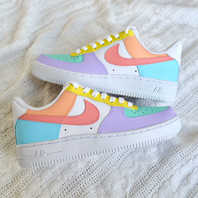 Pastel Colorful Air Force 1