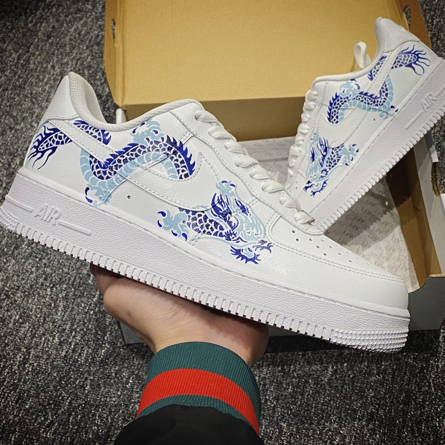 Custom Air Force 1 Dragon â Lilaccustom