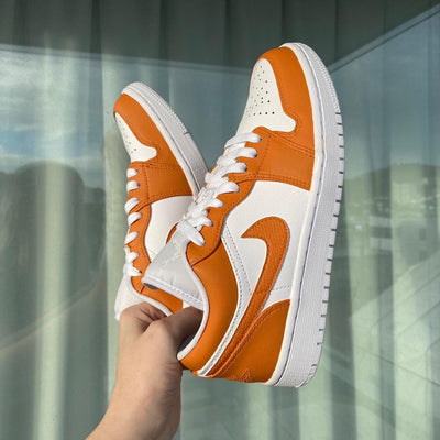 Custom Jordan 1 orange