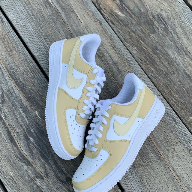 Nike Air Force 1 Beige Dream custom