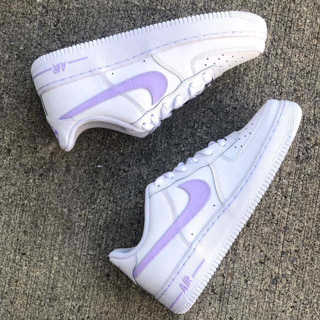 Custom Air Force 1 Pretty In Purple