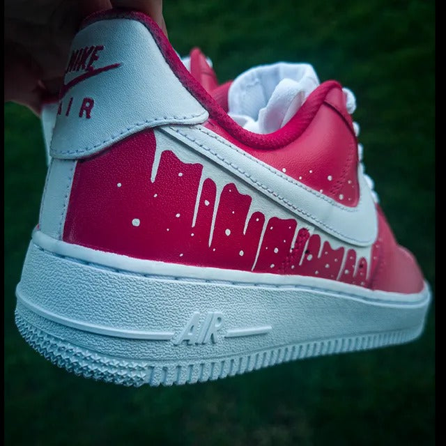 Custom Air Force 1 Drip & Fade