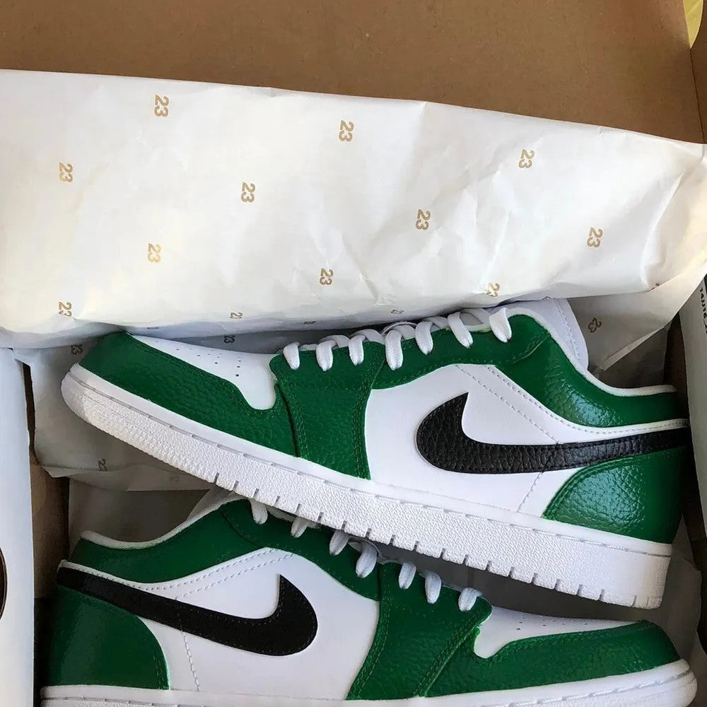 Pine Green Air Jordan 1 Low Custom