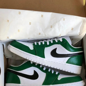 Pine Green Air Jordan 1 Low Custom