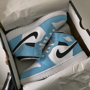 Air Jordan 1 UNC Inspired Custom