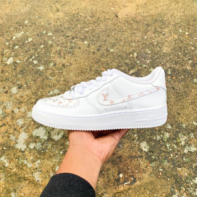 Custom Air Force 1 Nude Gold