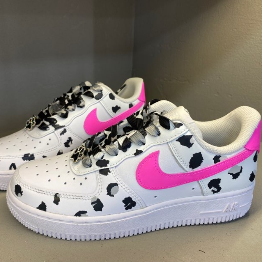 Air Force 1 Cow Pink