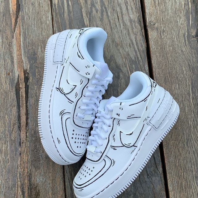 Nike Air Force 1 Cartoon Design