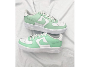 Custom Air Force 1 Mint Green