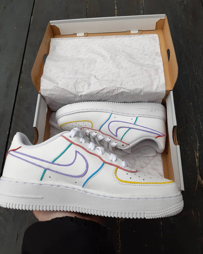 Hook side air force 1 custom