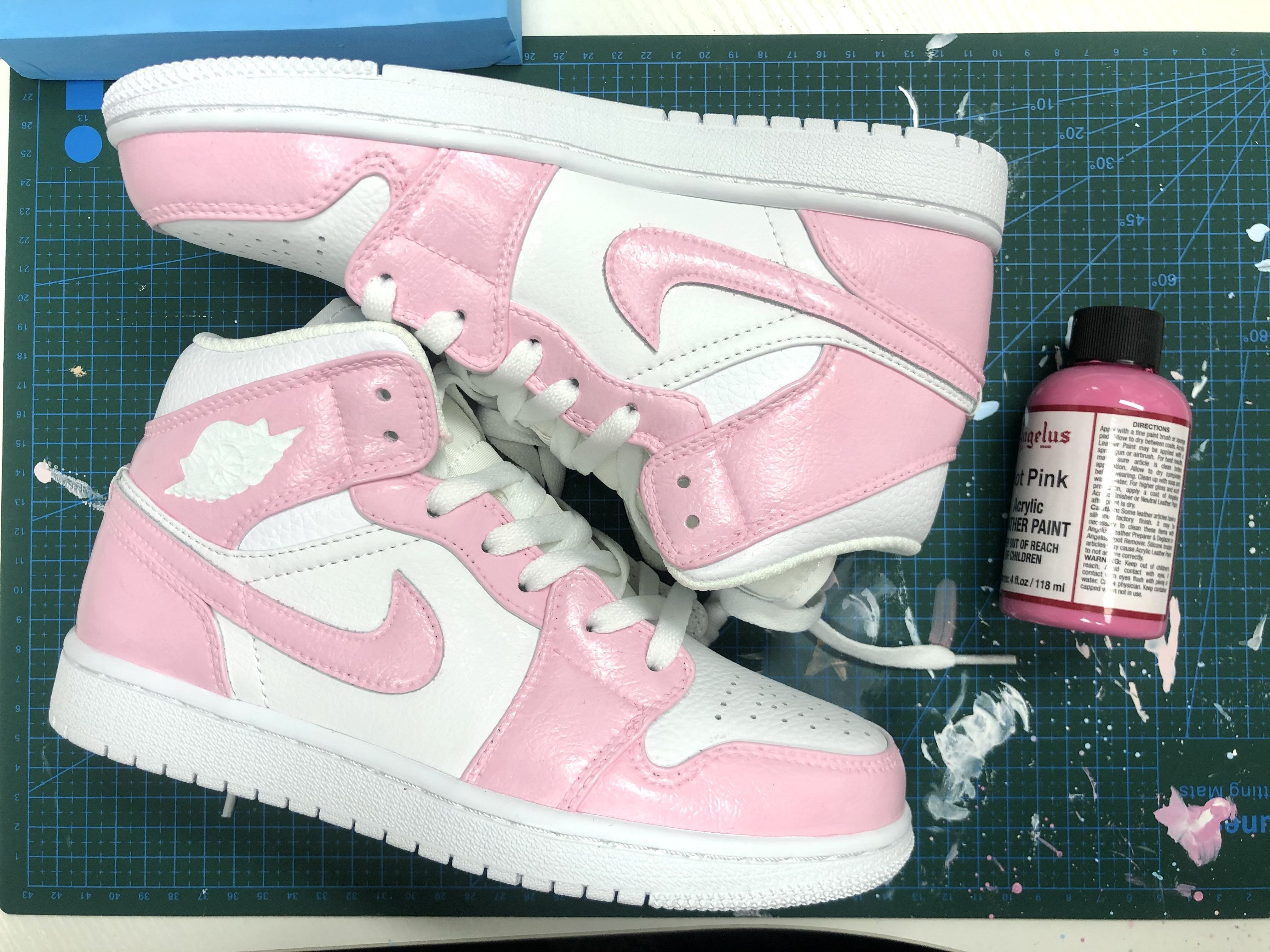Custom Jordan 1 Pink