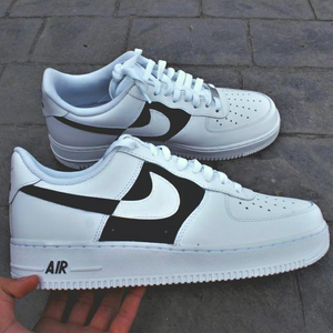 Custom Air Force 1 Split Black