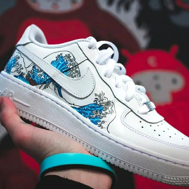 Custom Air Force 1 Kanagawa