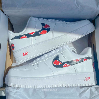 Custom Air Force 1 Anime AKATSUKI CLOUDS