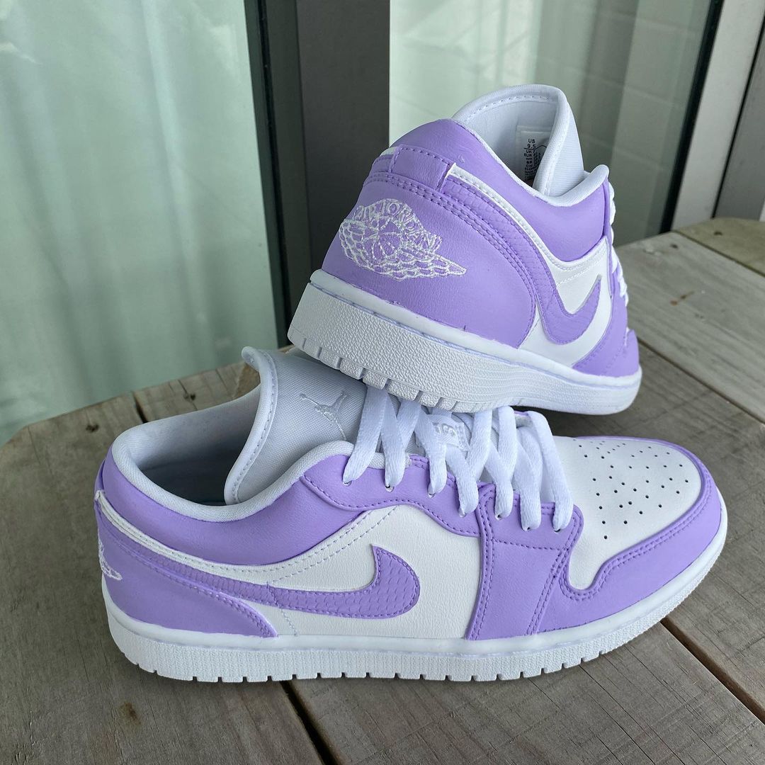 Custom Jordan 1 purple