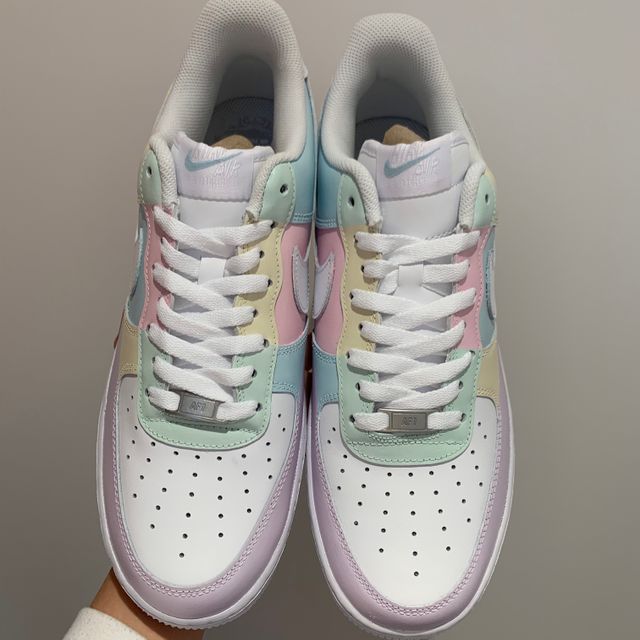 Pastel Colourblock-Air Force One Custom