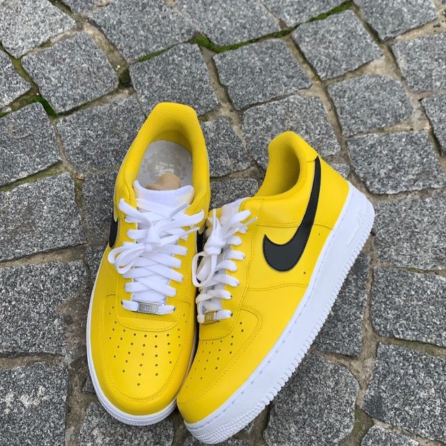 Nike Air Force 1 Yellow/Black Combo