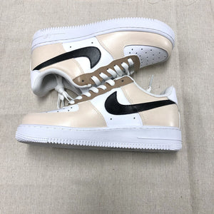 Cream Air Force 1 Custom