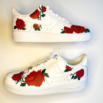 Custom Air Force 1 Roses