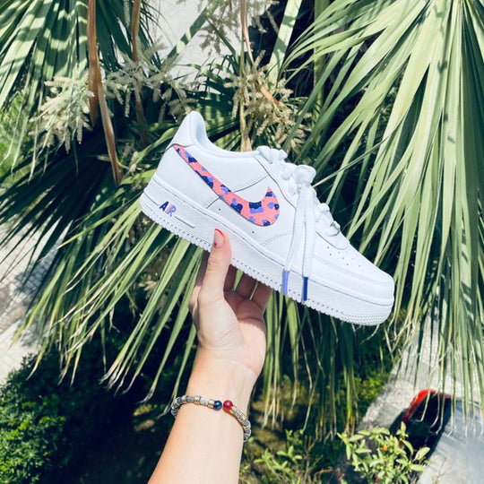 Custom Air Force 1 Purplish Cow