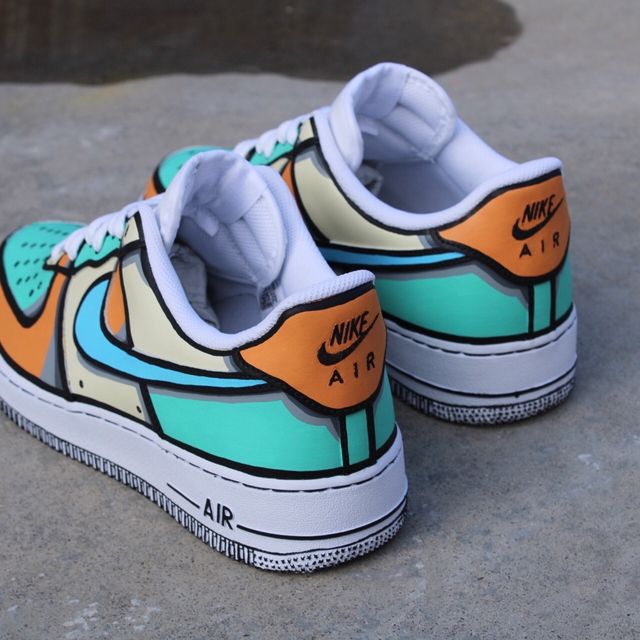 Custom Air Force 1 MARSHMALLOWS – Lilaccustom