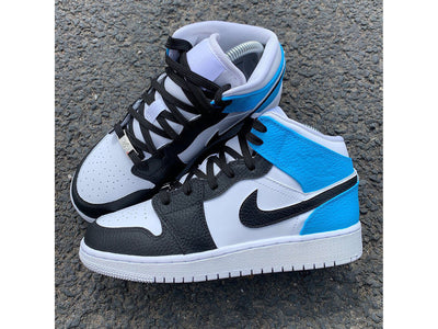 Black Blue Jordan 1Custom