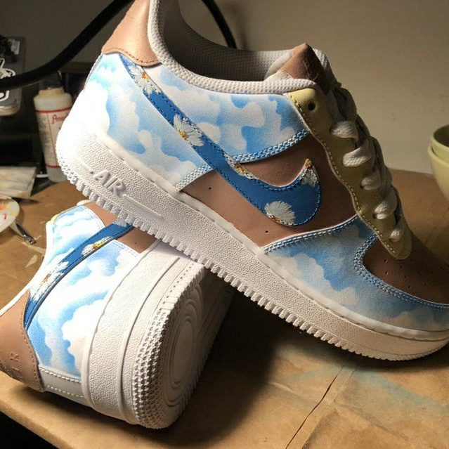 Custom Air Force 1 Summer Time