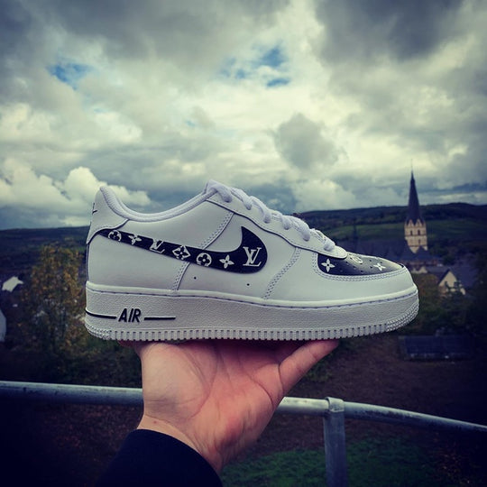 Custom Air Force 1 lv Black