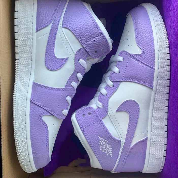Lilac Purple Air Jordan 1 Custom