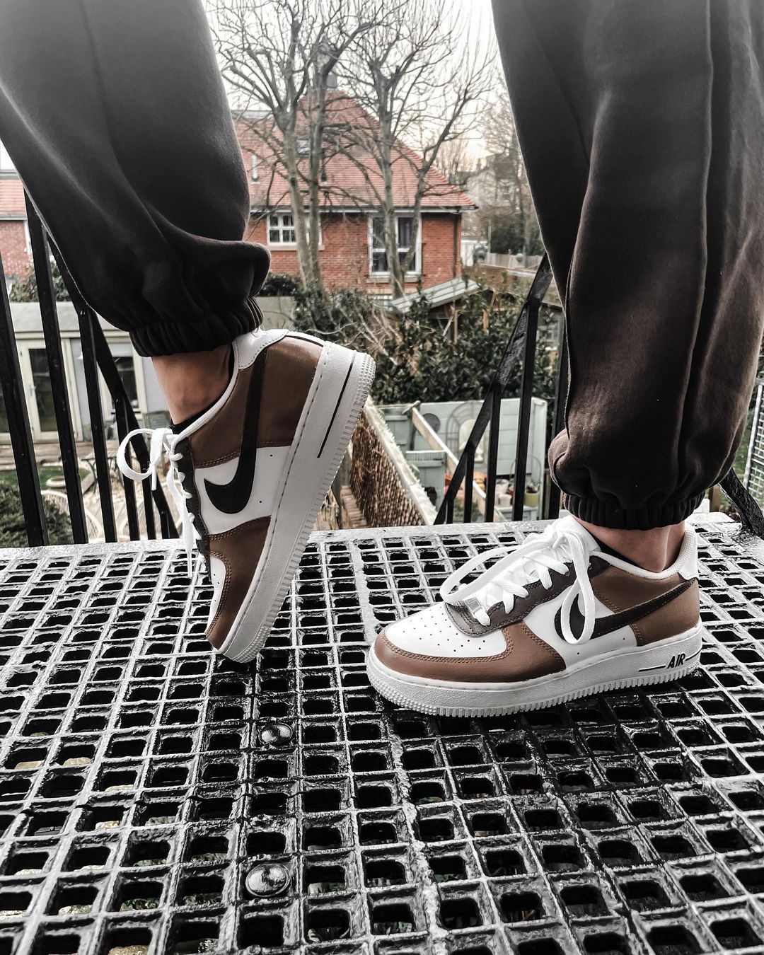 Air Force 1 Custom Mocha