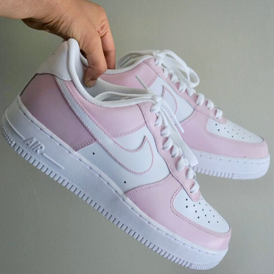 Pink Tones Custom Air Force 1s