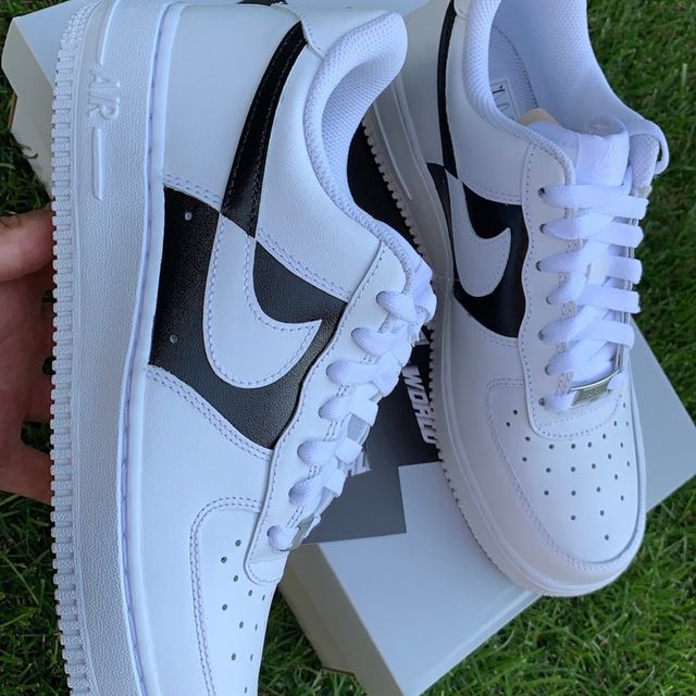 Nike Air Force 1 "Black/White Colorway Design