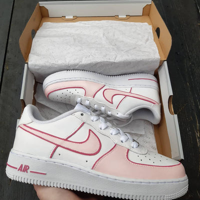 Pink Air Force 1 Custom