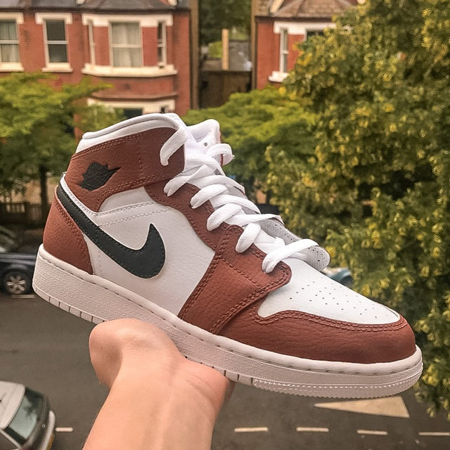 Custom Air Jordan 1 Brown