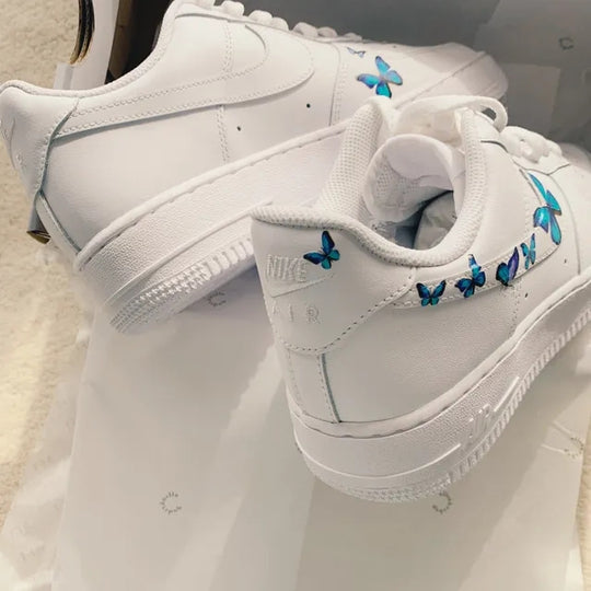 Custom Air Force 1 Butterfly Mint