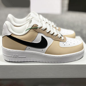 TAN BEIGE AIR FORCE 1 CUSTOM