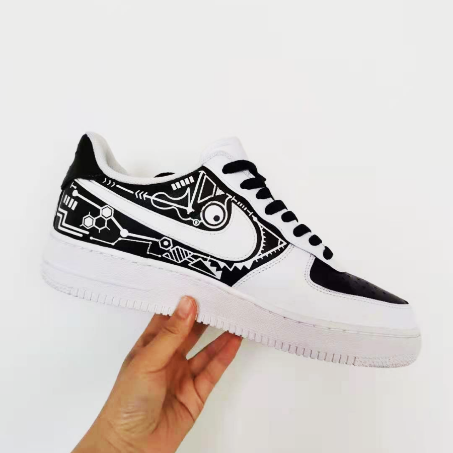 Air Force 1 Geometric Figure Shark