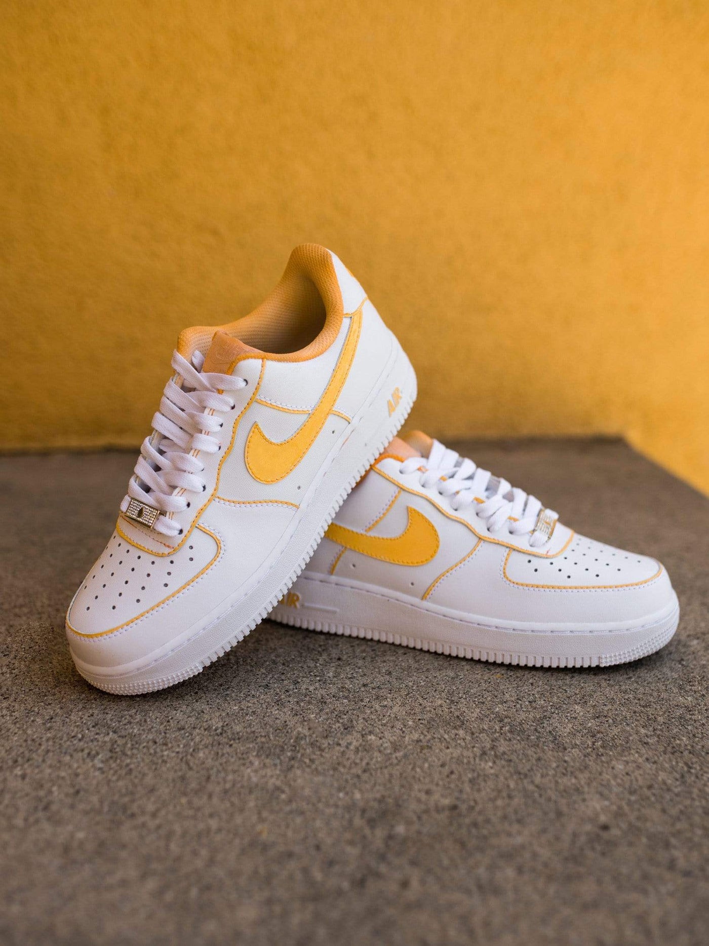 Peachy Mood Collection AF1 Orange Outline Air Force 1